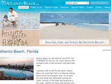 Tablet Screenshot of enjoyatlanticbeach.com